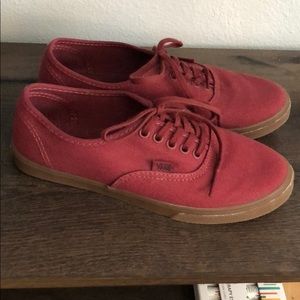Maroon Lo Pro Vans